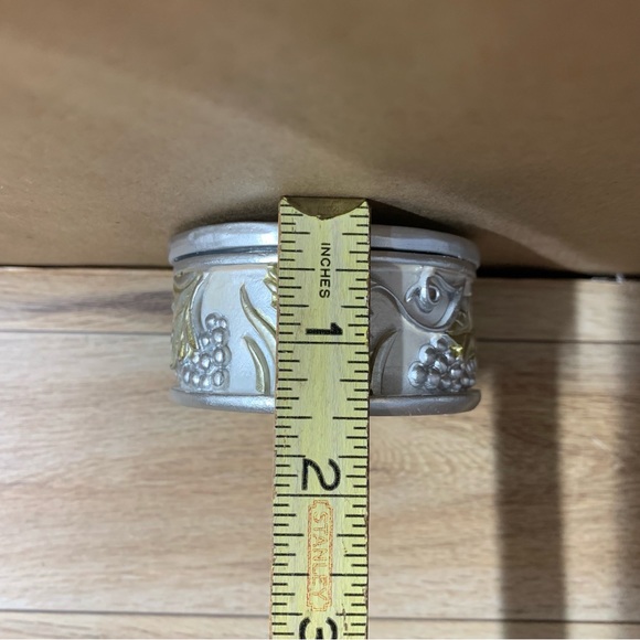 New! Joseph Studio My First Communion Box Container Dish Gift Silver Gold - Picture 6 of 7